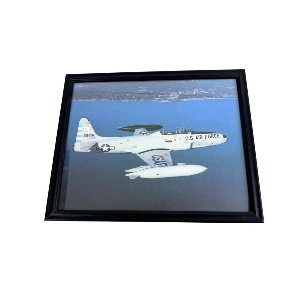 US Air Force T33A Shooting Star Photo MA Massachusetts Air‎ National Guard 101st